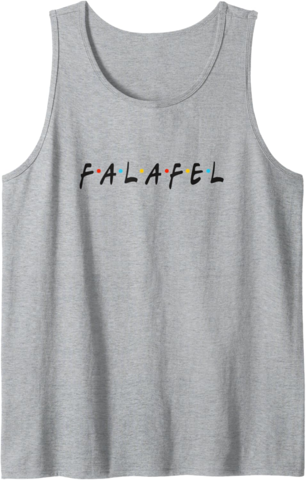 Falafel Friends Logo - Falafel Fans Vintage Vegan Tank Top - Image 2